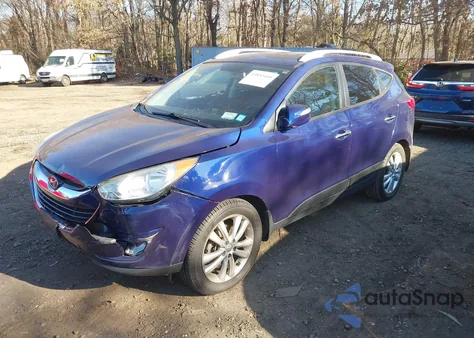 2013 Hyundai Tucson Limited из США, поврежденный, VIN KM8JUCAC5DU621232